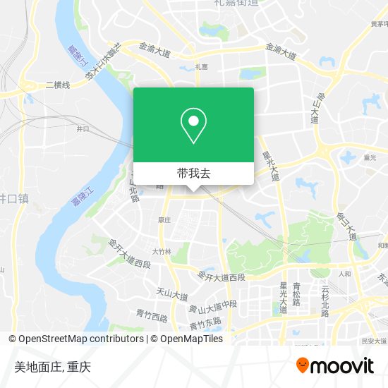 美地面庄地图