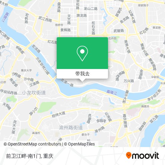 前卫江畔-南1门地图