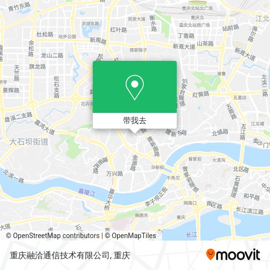 重庆融洽通信技术有限公司地图