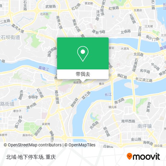 北域-地下停车场地图