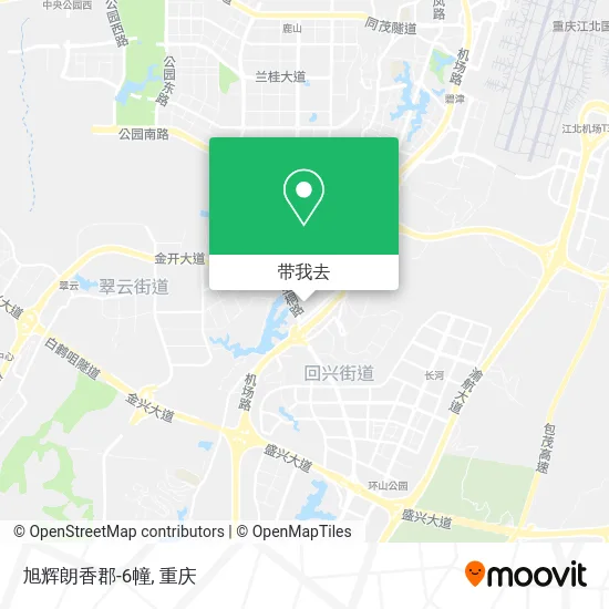 旭辉朗香郡-6幢地图