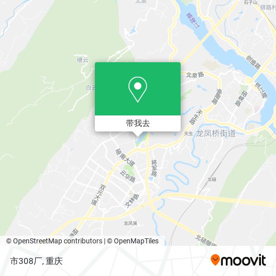 市308厂地图