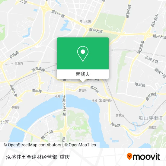 泓盛佳五金建材经营部地图