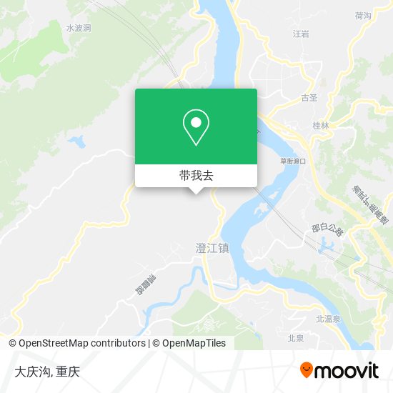 大庆沟地图