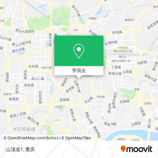山顶道1地图