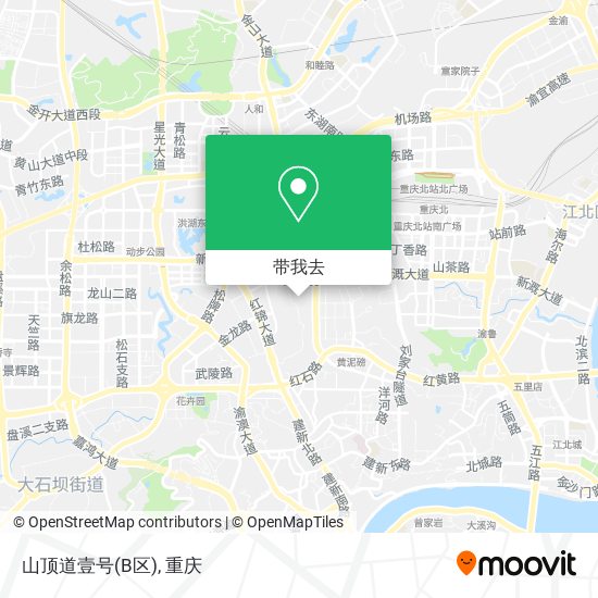 山顶道壹号(B区)地图