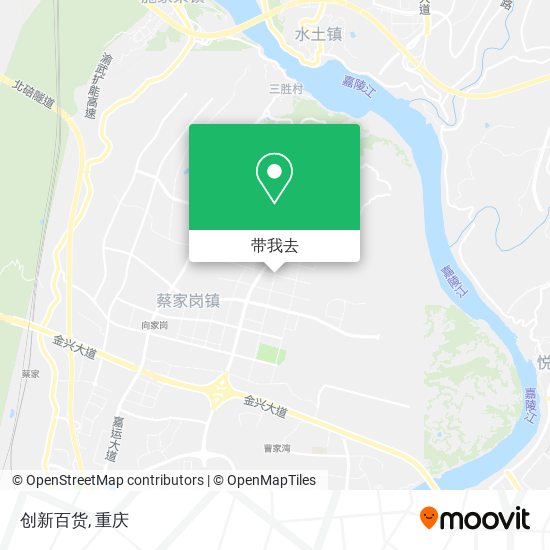 创新百货地图