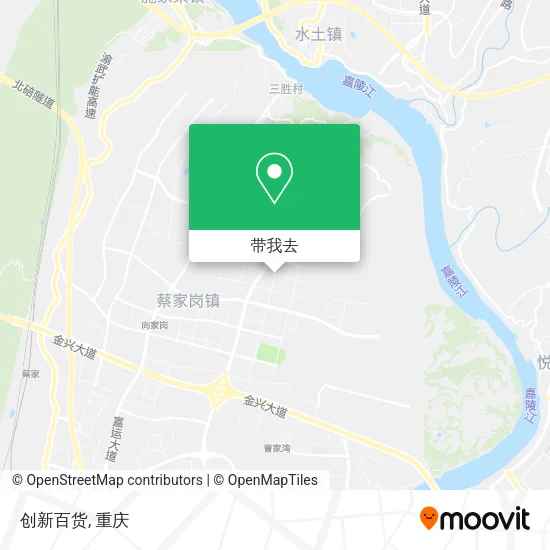 创新百货地图