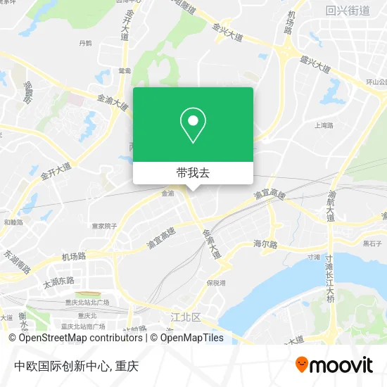 中欧国际创新中心地图