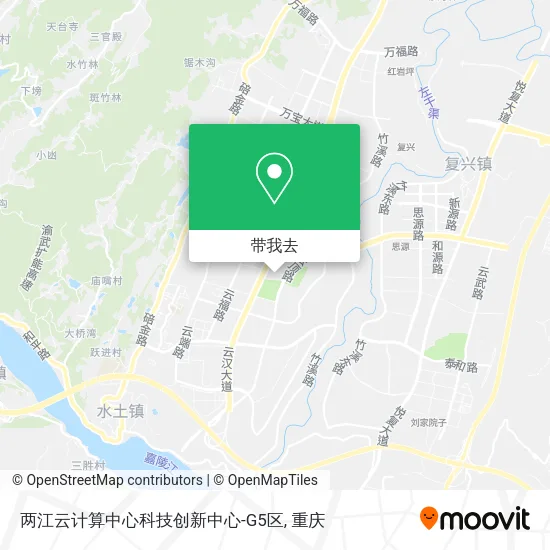 两江云计算中心科技创新中心-G5区地图