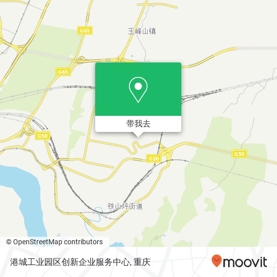 港城工业园区创新企业服务中心地图