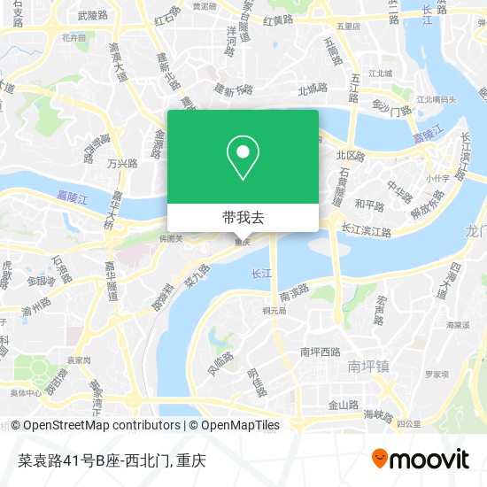 菜袁路41号B座-西北门地图