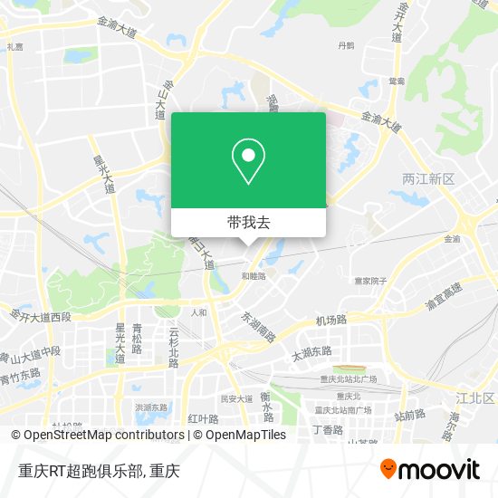 重庆RT超跑俱乐部地图