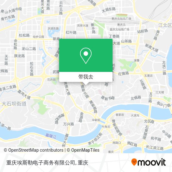 重庆埃斯勒电子商务有限公司地图