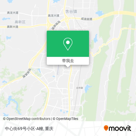 中心街69号小区-A幢地图
