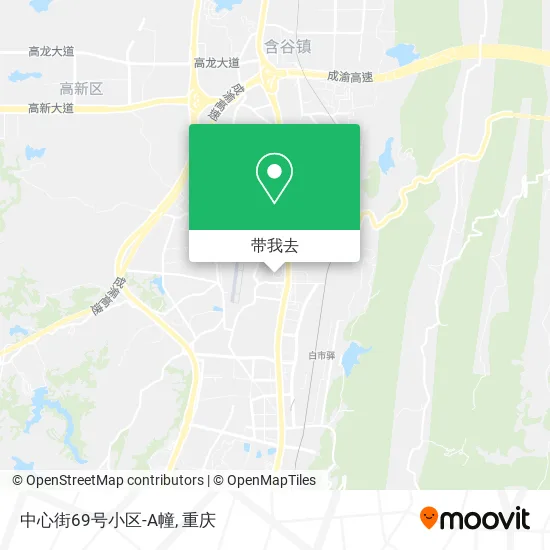 中心街69号小区-A幢地图