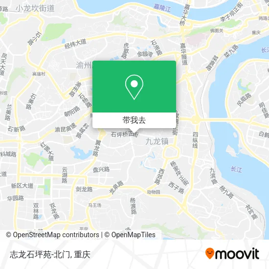 志龙石坪苑-北门地图