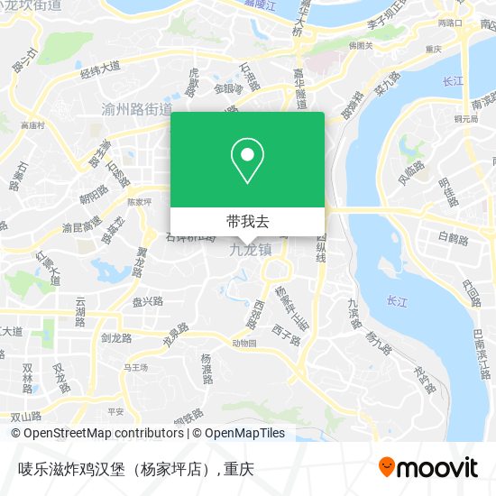 唛乐滋炸鸡汉堡（杨家坪店）地图