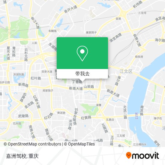 嘉洲驾校地图