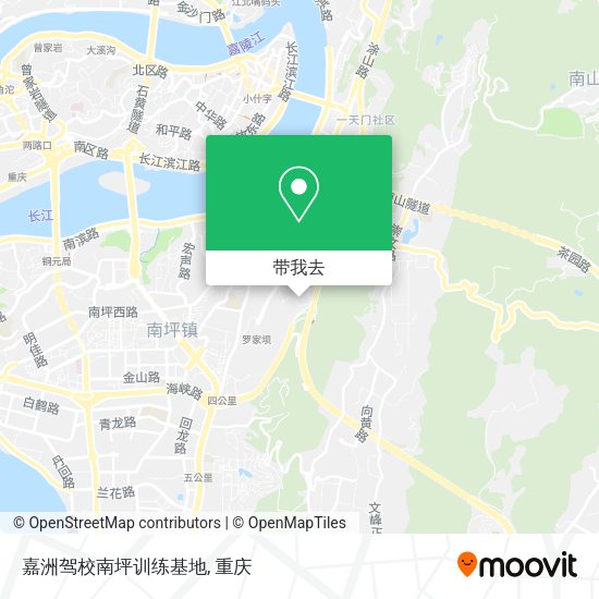 嘉洲驾校南坪训练基地地图