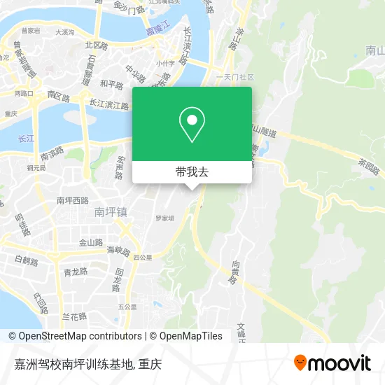 嘉洲驾校南坪训练基地地图