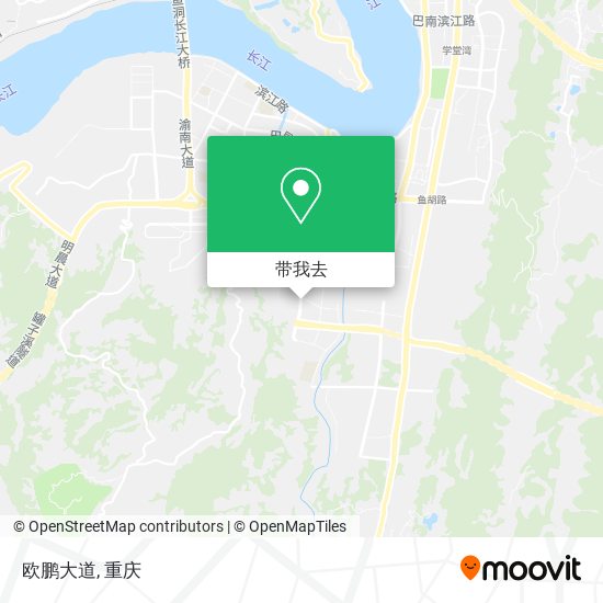 欧鹏大道地图
