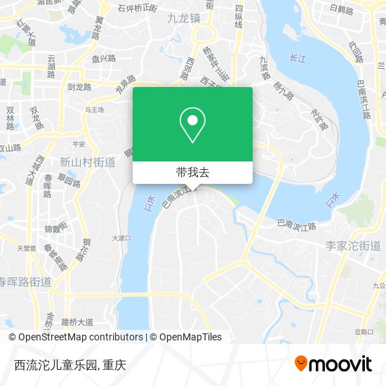 西流沱儿童乐园地图