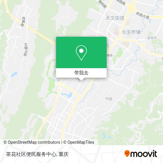 茶花社区便民服务中心地图