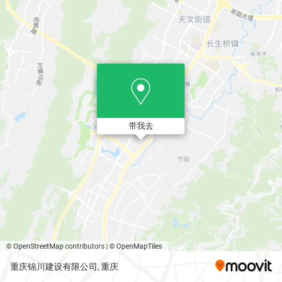 重庆锦川建设有限公司地图