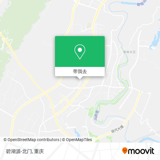 碧湖源-北门地图