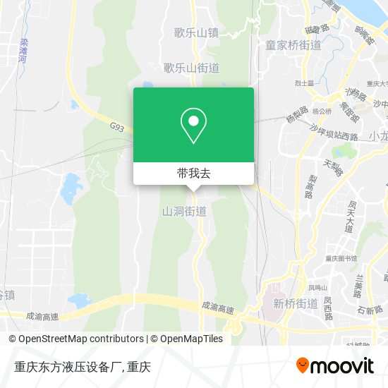 重庆东方液压设备厂地图