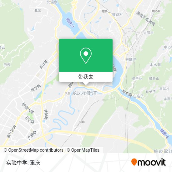 实验中学地图