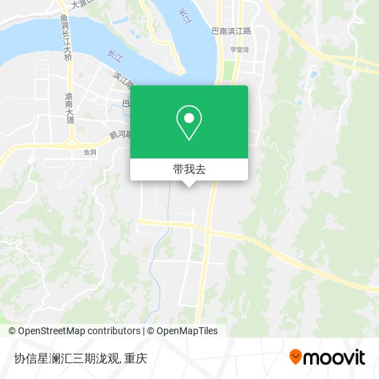 协信星澜汇三期泷观地图