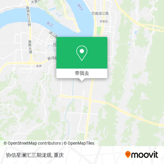 协信星澜汇三期泷观地图