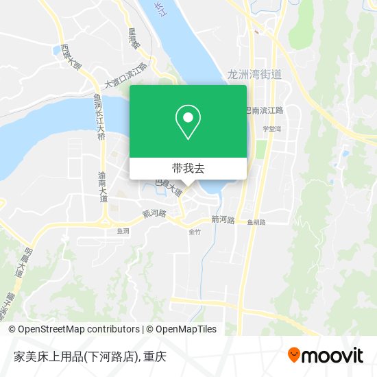 家美床上用品(下河路店)地图