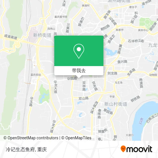 冷记生态鱼府地图