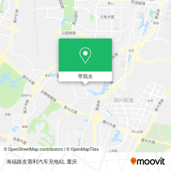 海福路友蓉利汽车充电站地图