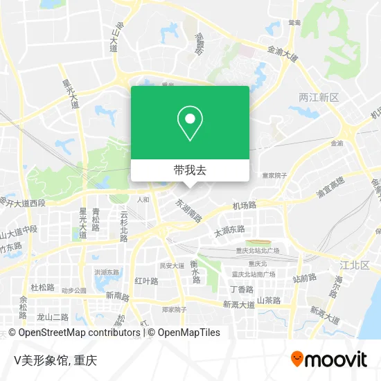V美形象馆地图