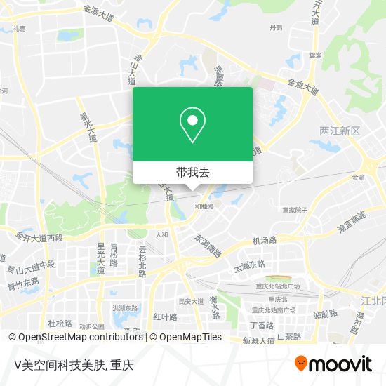 V美空间科技美肤地图