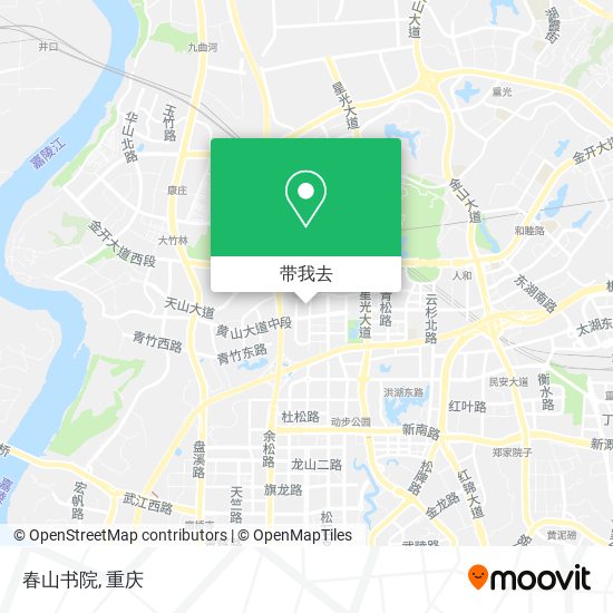 春山书院地图