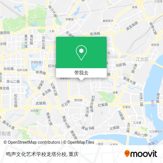 鸣声文化艺术学校龙塔分校地图