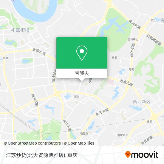 江苏炒货(北大资源博雅店)地图
