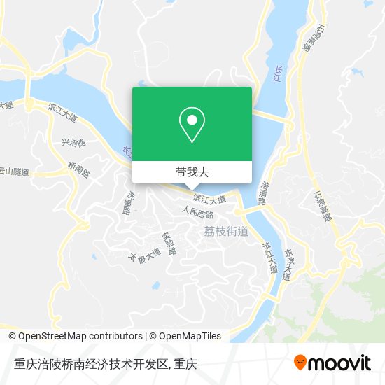 重庆涪陵桥南经济技术开发区地图