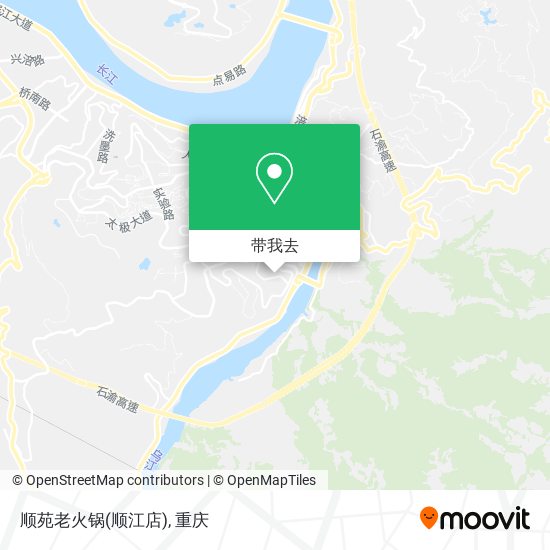 顺苑老火锅(顺江店)地图