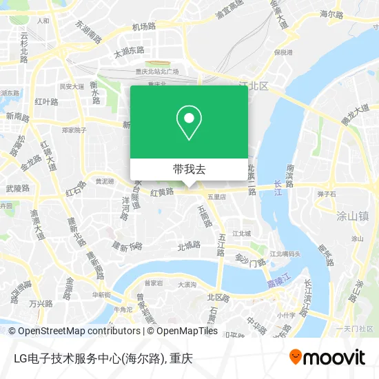 LG电子技术服务中心(海尔路)地图