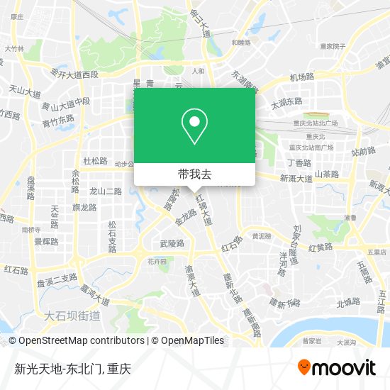 新光天地-东北门地图