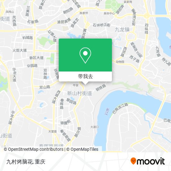 九村烤脑花地图