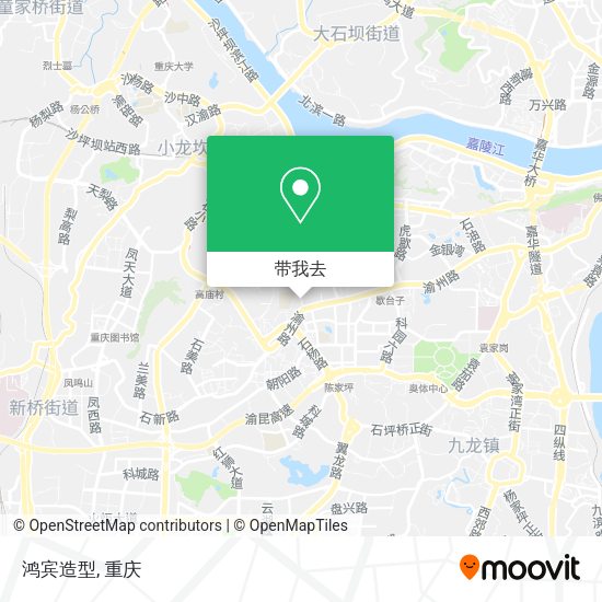 鸿宾造型地图