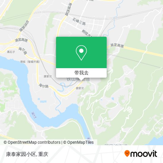 康泰家园小区地图