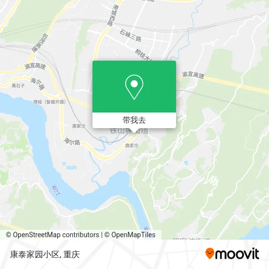 康泰家园小区地图